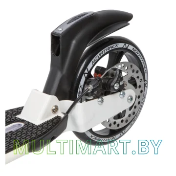 Самокат Novatrack Deft Pro Disc 250DBDS.DEFT.BWT20 (белый/черный, 2020) картинка 5